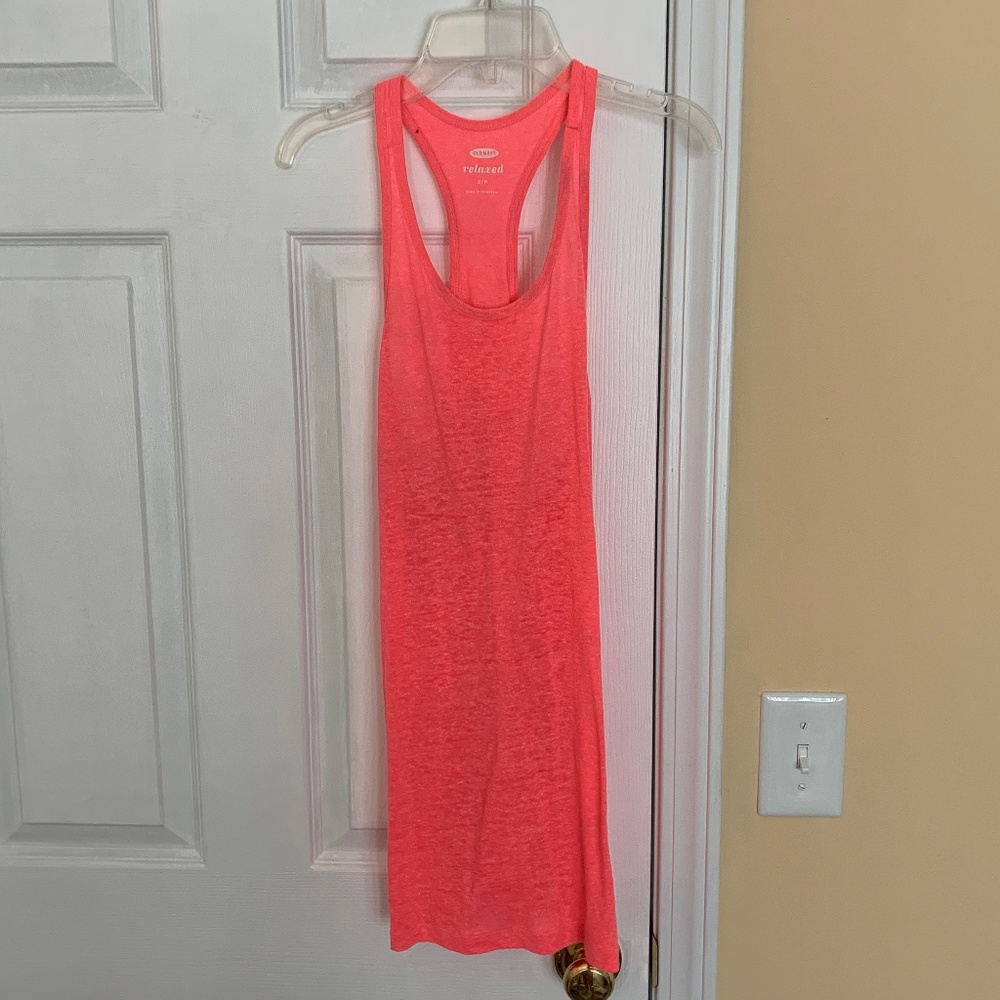 Neon Pink Tank Too